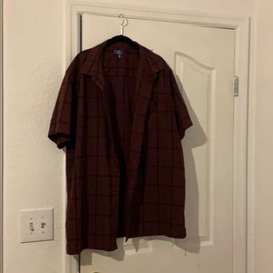 Men’s short sleeve dress shirt